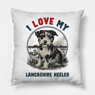I love my Lancashire Heeler Pillow