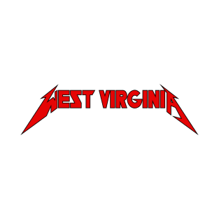 West Virginia - Typography Art T-Shirt