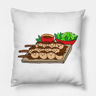 Cute Satay Pillow