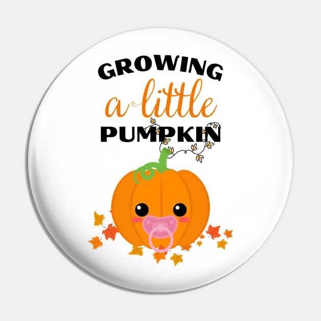 Growing a Little Pumpkin Pin by Rubi16