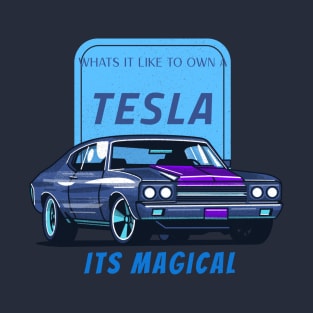 Tesla Car T-Shirt