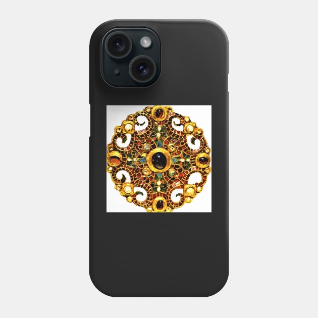 Carolingian Brooch Phone Case by SHappe