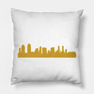 Golden San Diego Pillow