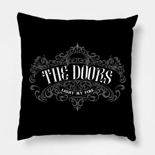 Light My Fire - The Doors Vintage Pillow