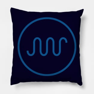 Synth Waveform for Electronic Musician Pillow