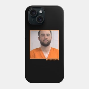 Free Scottie Mugshot Golf Phone Case