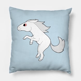 Albino Horse Pillow