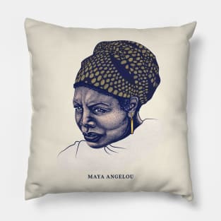 Maya Angelou Pillow