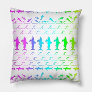 Shark Waters Shark Attack Pillow