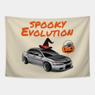 Spooky Evolution Tapestry