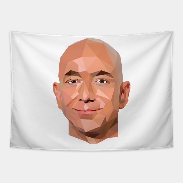 Jeff Bezos Tapestry by throwback