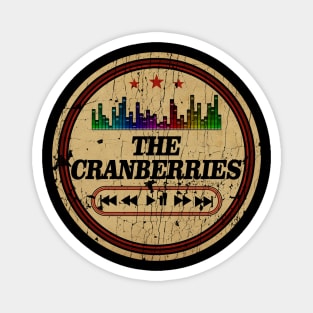 Graphic The Cranberries Name Retro Distressed Cassette Tape Vintage Magnet