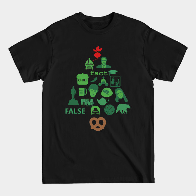 Dunder Mifflin The Office Christmas Tree - The Office - T-Shirt