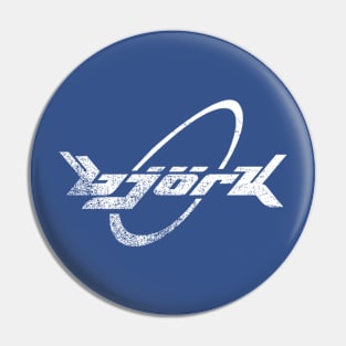 Bjork Vintage Logo Pin