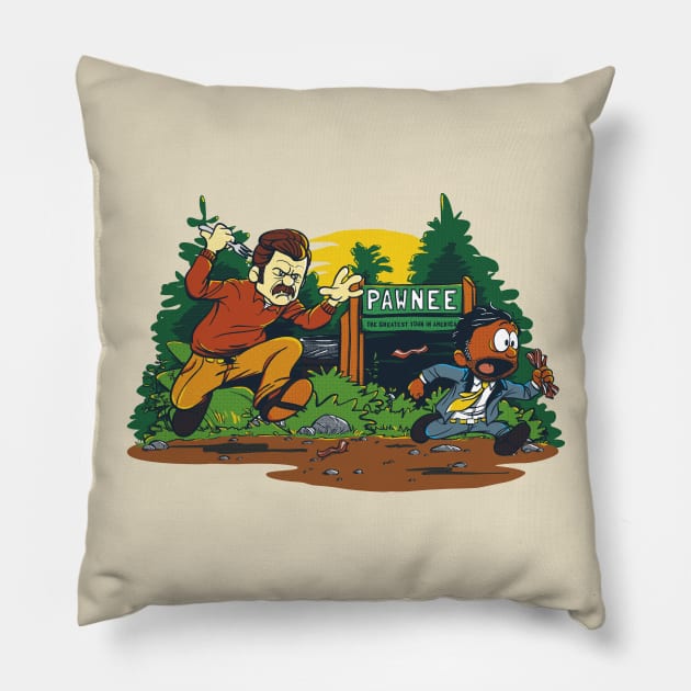 RON TOM Pillow by CoDDesigns