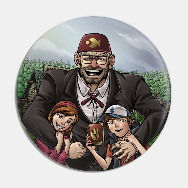 Gravity Falls Pin by Gustavomeloart