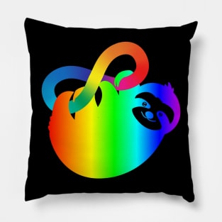 Baby Sloth Autism Acceptance Pillow