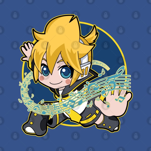 Chibi Kagamine by WarGreymonZero