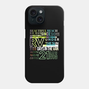 Sun Sea & Sand, Van Phone Case