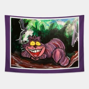 Cheshire Cat Tapestry