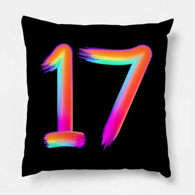 Brushed 17 Pillow by MplusC