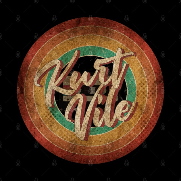 Kurt Vile Vintage Circle Art by antongg