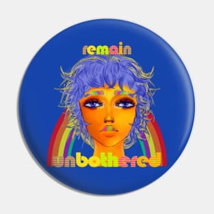 Remain Unbothered Elf Pin