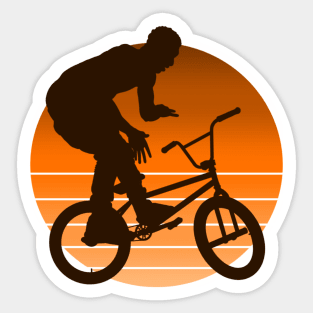 Sticker Silhouette BMX Freestyle - Magic Stickers