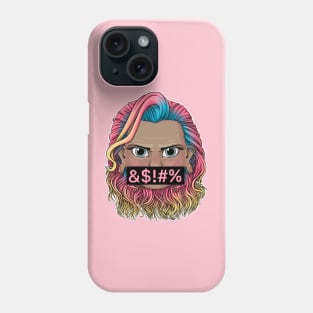 Reva Prisma angry symbols face emoji Phone Case