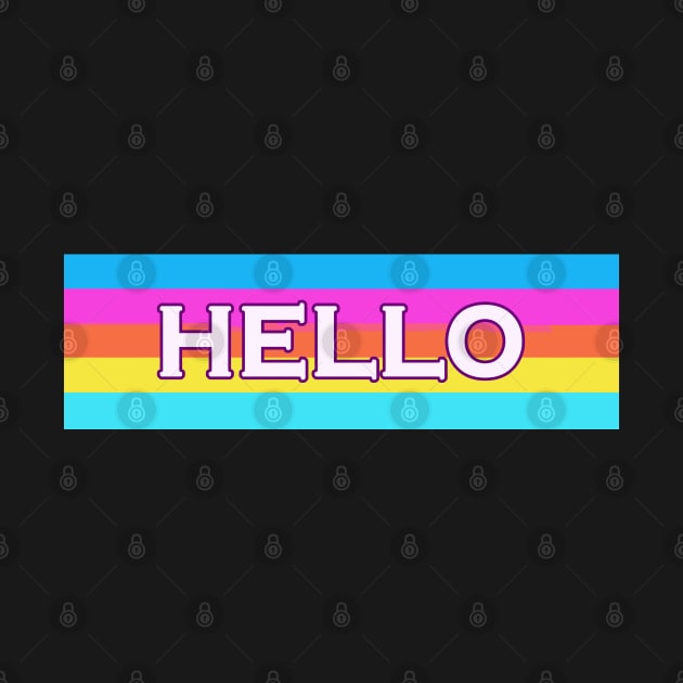 Hello rainbow by Edd Studio