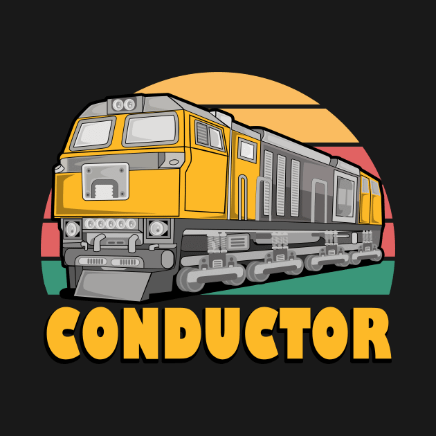 Train Conductor by Foxxy Merch