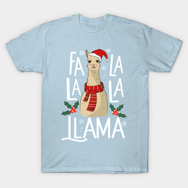 Disover Fa La La La Llama - Fa La La La Llama - T-Shirt