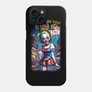 Zombie Clown 02 Phone Case