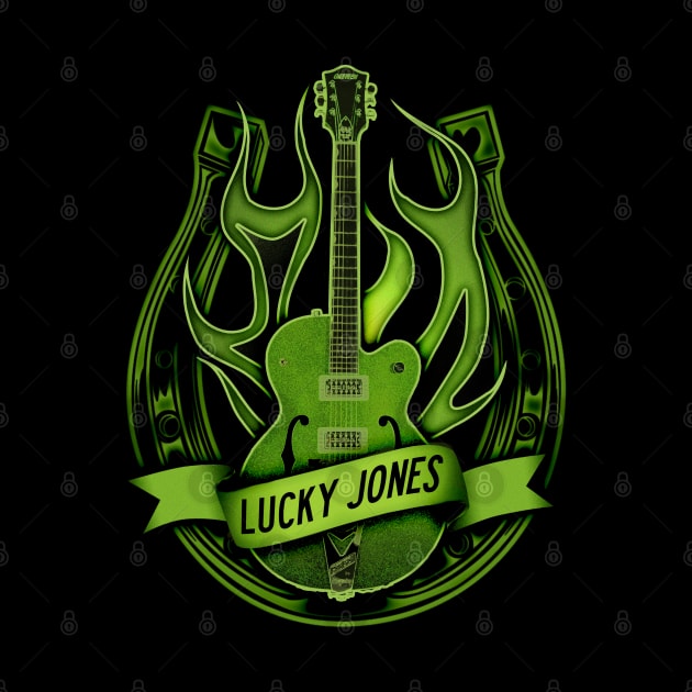 Lucky Flaming Guitar by ShredBeard