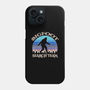 Bigfoot Search Team and Sasquatch T Shirts Phone Case