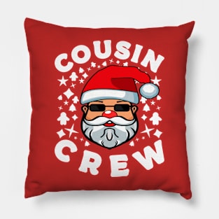 Cousin Crew Christmas Santa Claus Pillow