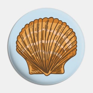 Seashell #6 Pin