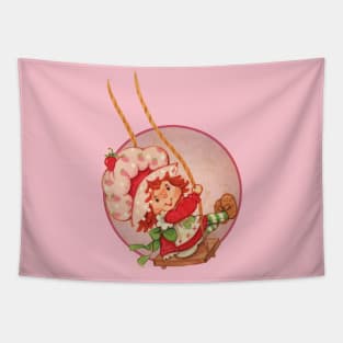 Vintage Strawberry  swings Tapestry