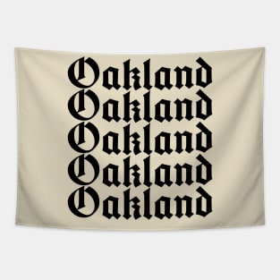 Oakland Knows Tapestry