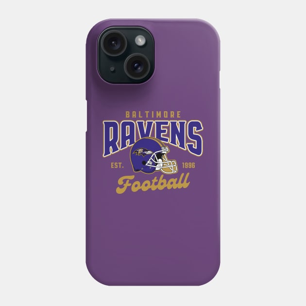 Baltimore Ravens Football Phone Case by RFTR Design