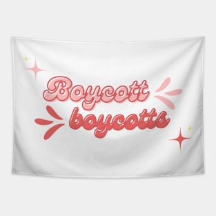 Boycott boycotts Tapestry