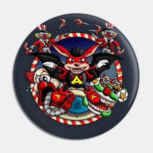 Aero the Acrobat Pin