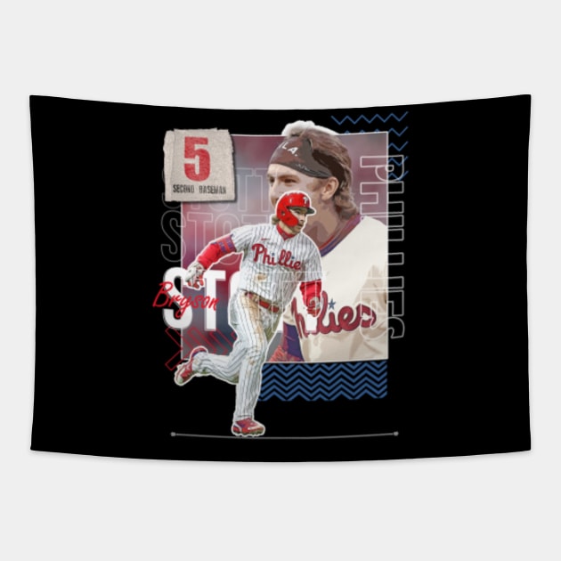 Bryson Stott baseball Paper Poster Phillies 6 - Bryson Stott Mlb