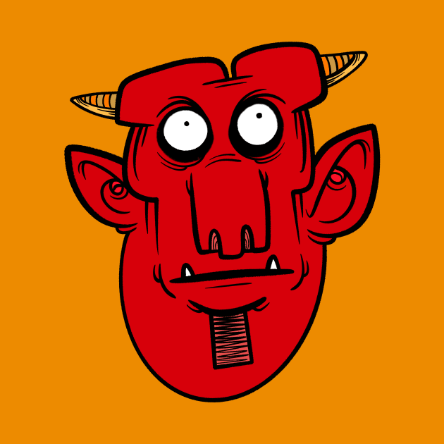 Red Devil by Monster Doodle