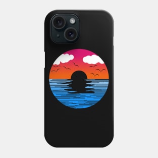 Retro Sunset Phone Case