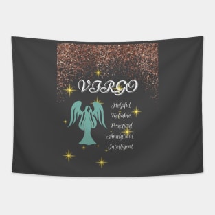 VIRGO ♍ Zodiac Sign Astrology Tapestry