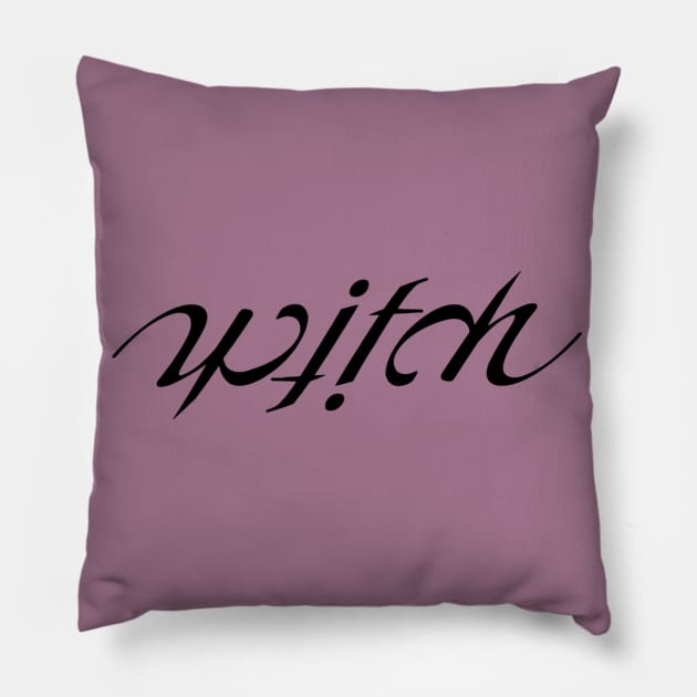 Witch Pillow by SolDaathStore