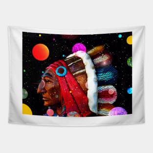 Red Clouds vision Tapestry