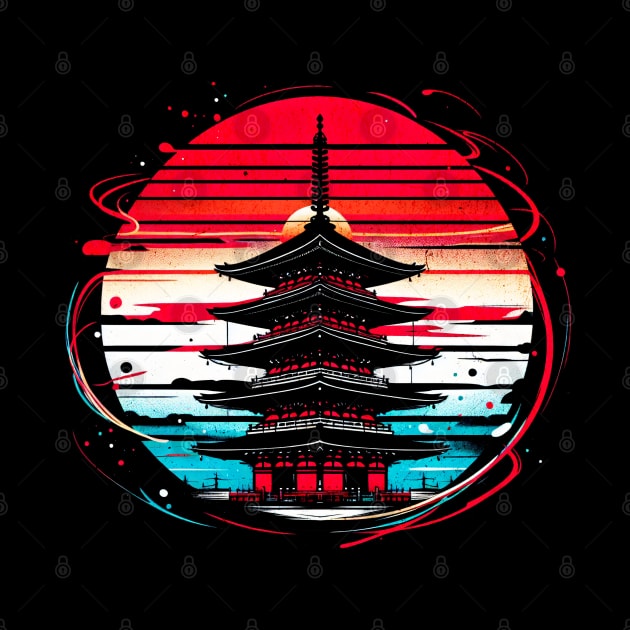 Sensoji Temple Design by Miami Neon Designs