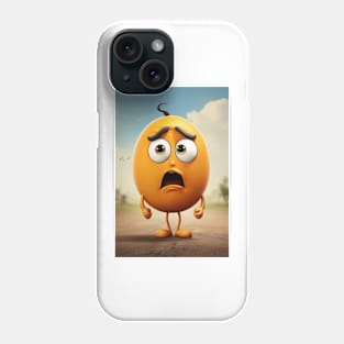 Confused Emoticon Phone Case